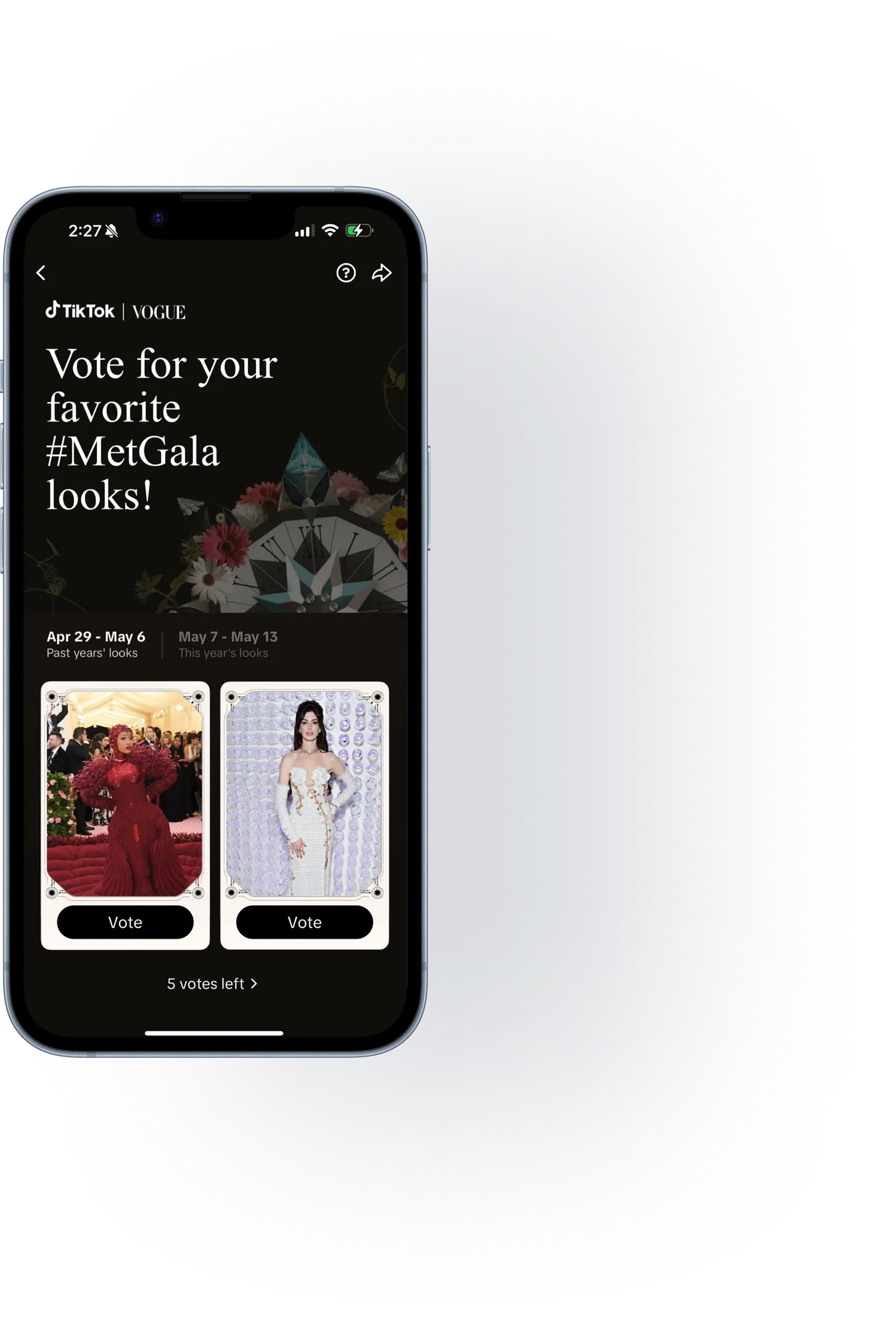 Met Gala Campaign Screen 1